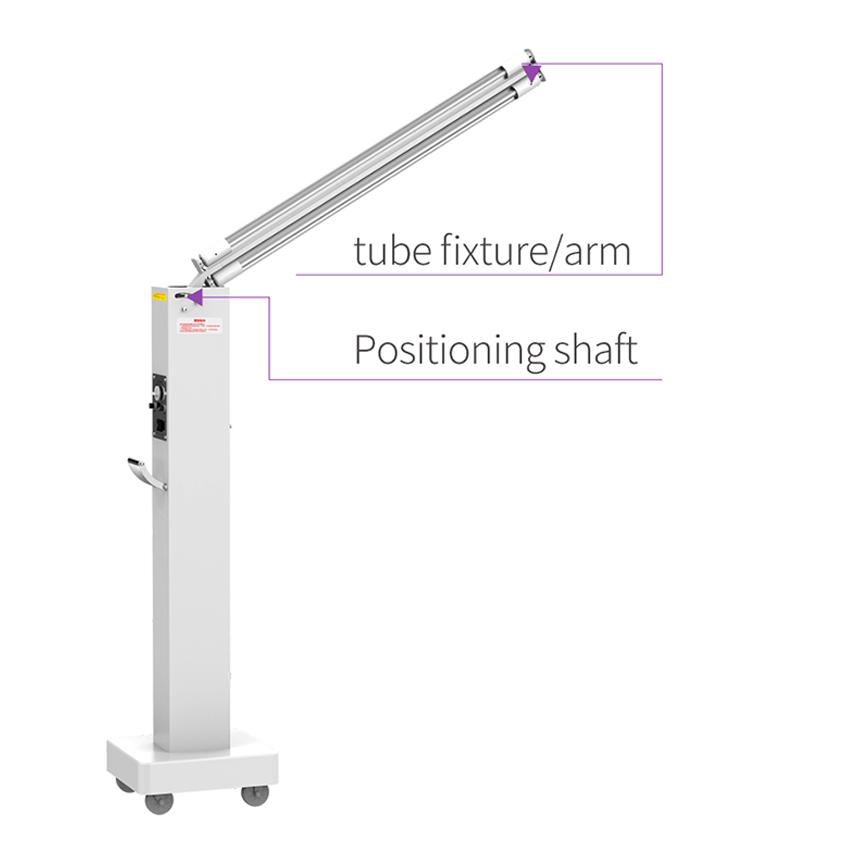 Hava Sterilizasyon Lambası Sterilizatör Arabası UV Dezenfeksiyon Sistemi