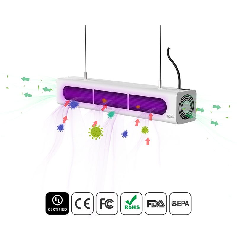 Oda Hava Arıtma Armatürleri UV-C Cihazları Üst Hava UV